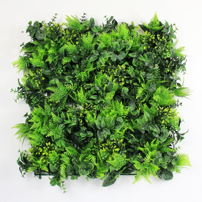 U LAND ULAND Artificial Topiary Hedges Panels, Plastic Faux Shrubs Fence Mat, Greenery Wall Backdrop Decor, Garden Privacy Screen Fence, Pack of 6pcs 20"x20" - Image 1